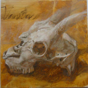 Pictura Metaphysica: Sheep skull